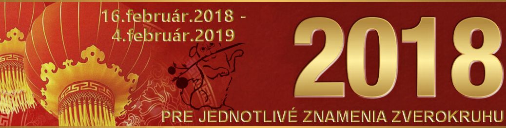 čínsky horoskop 2018